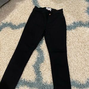 Abercrombie and kids black Jeggings